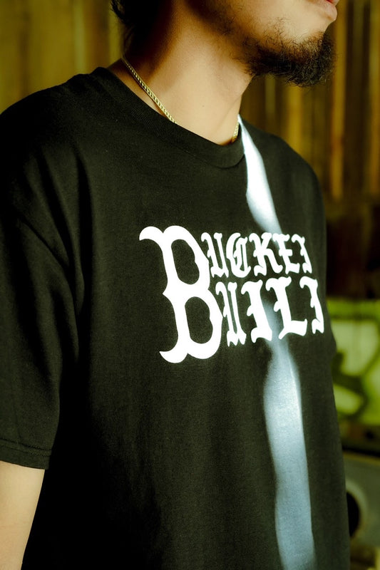 “Bucket-built” Tee (black)